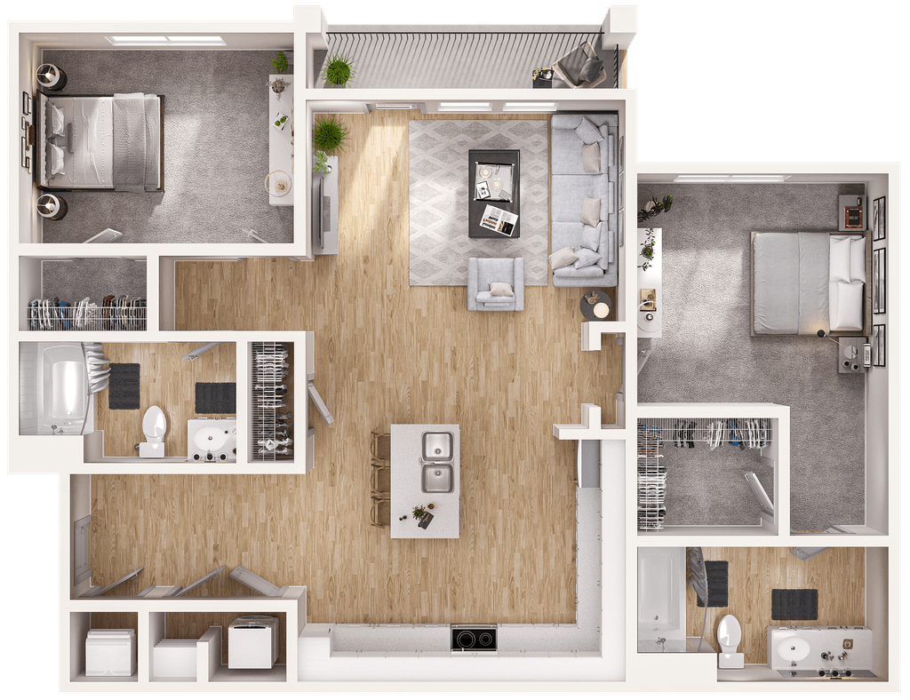 B2 floor plan
